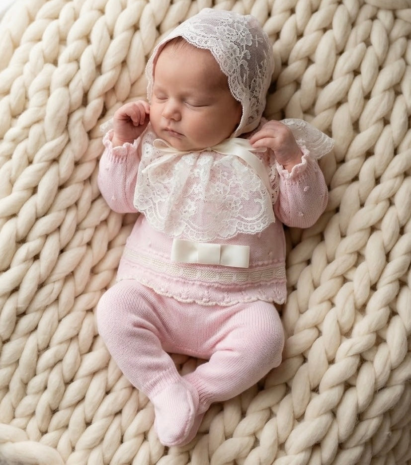 Angel Set Pink/Cream