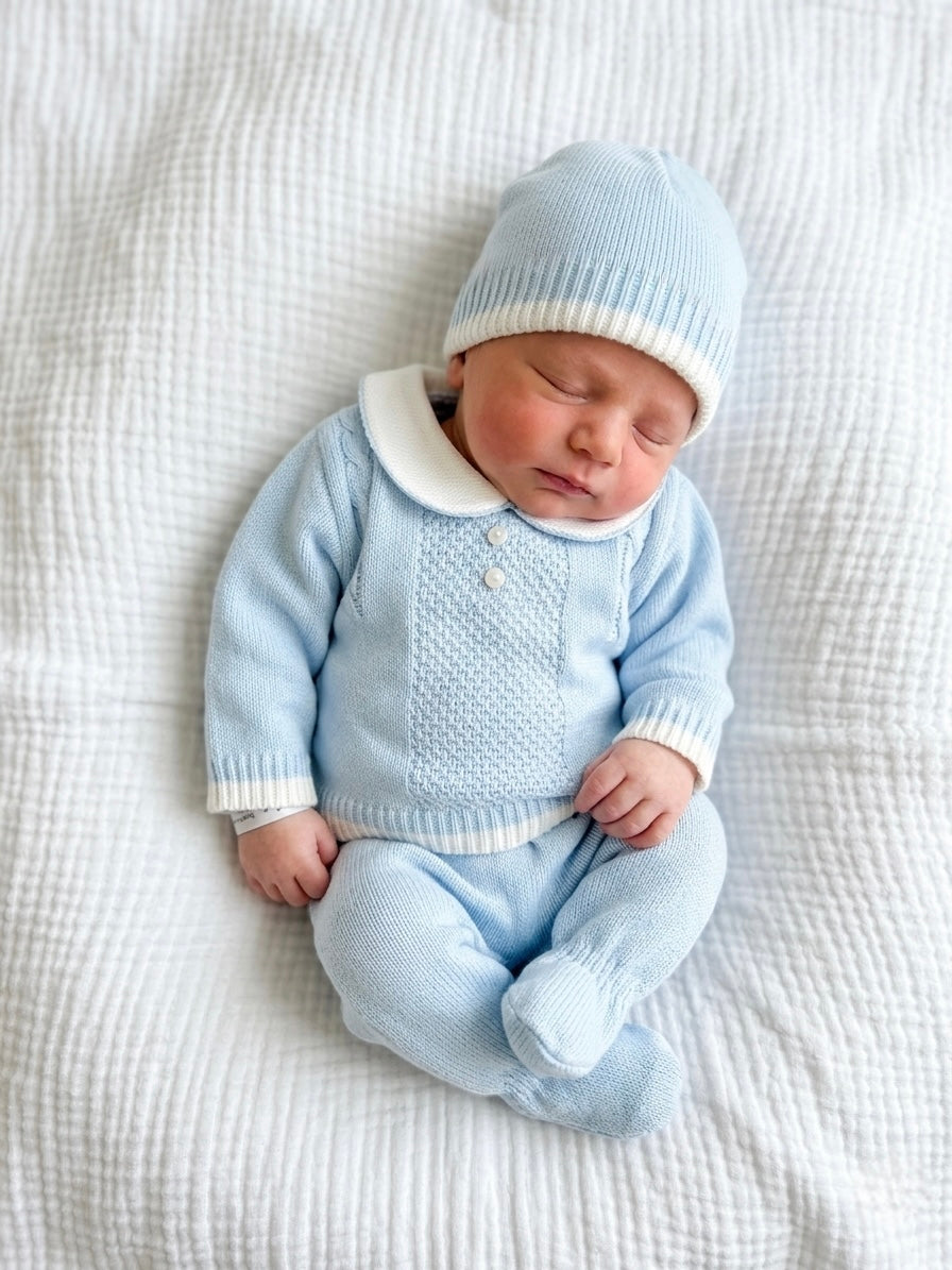 Santino Set - Blue - Ella Marina Baby