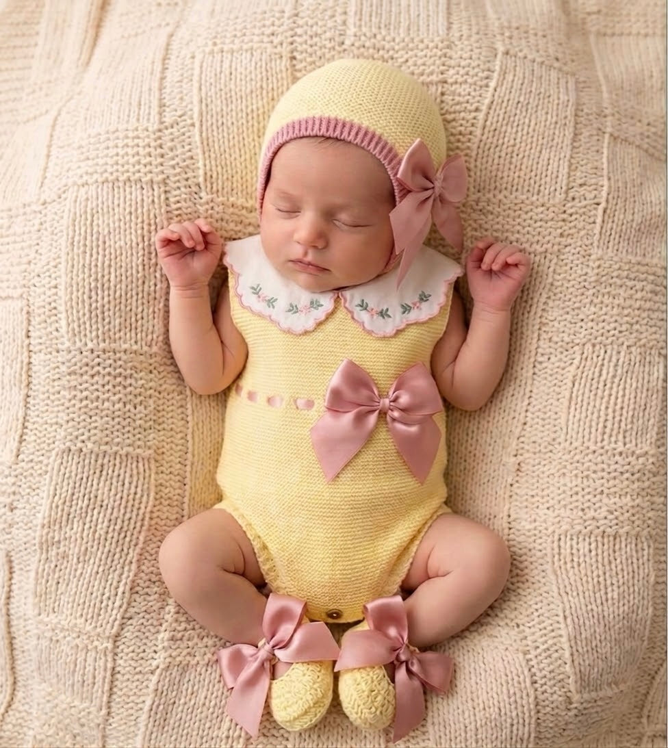 Flores Three Piece Set - Yellow