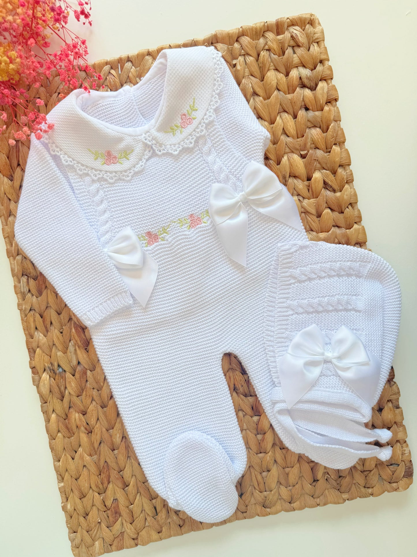 Sylvie Set - Blanco - Ella Marina Baby