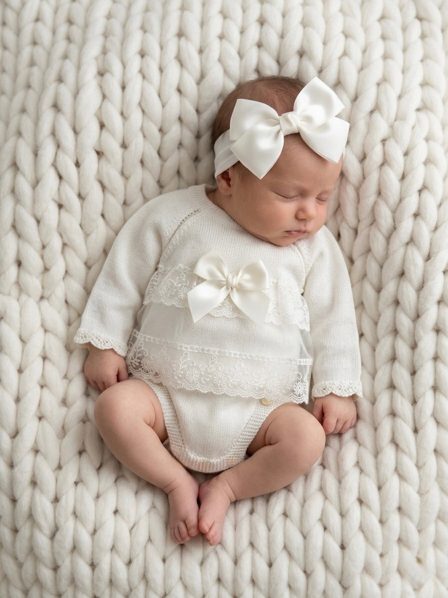 Arianna Set Ivory - Ella Marina Baby