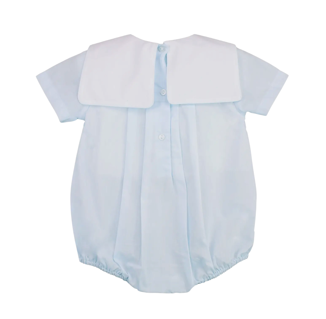 Hand Embroidered Train Romper