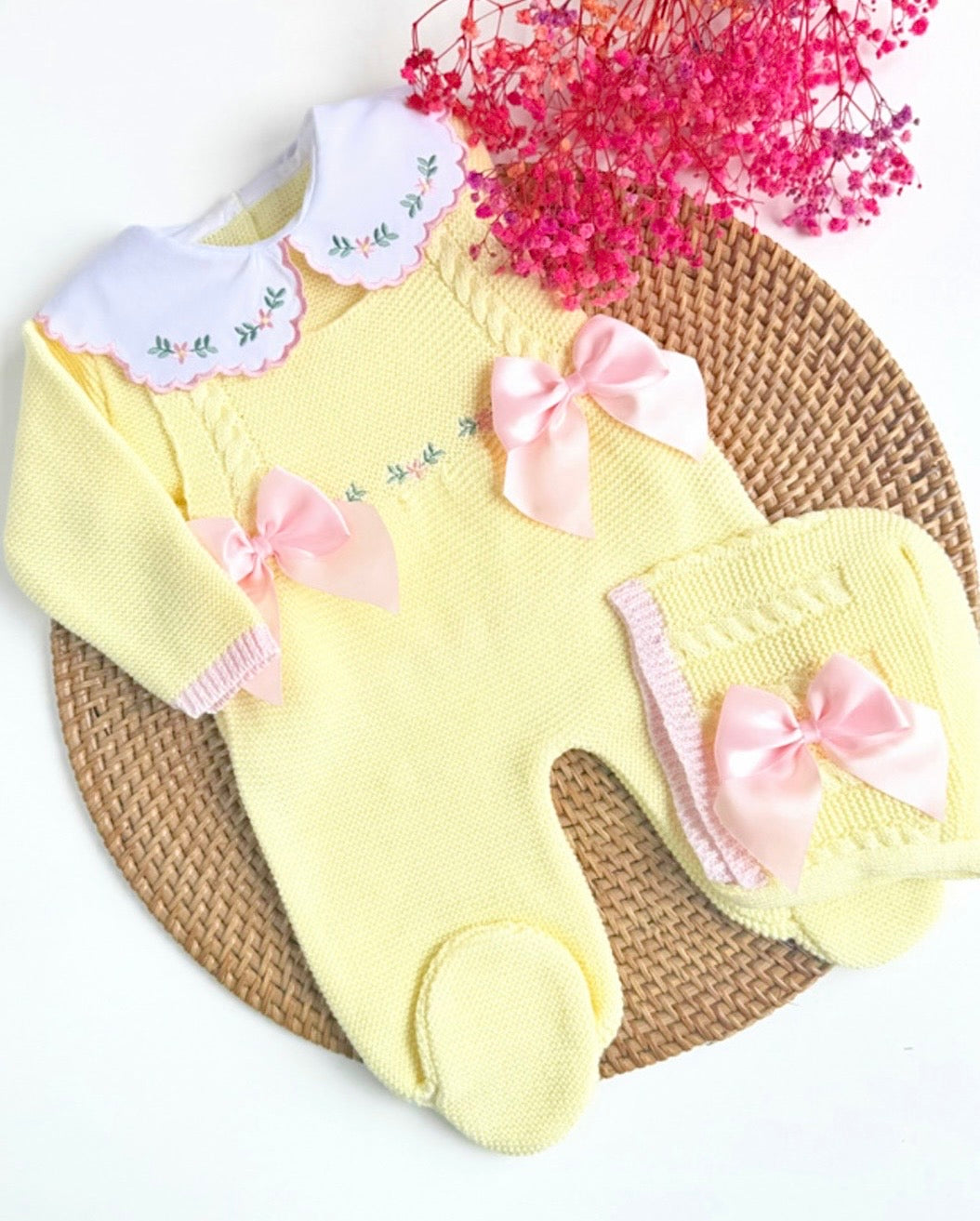 Flores Overalls - Yellow