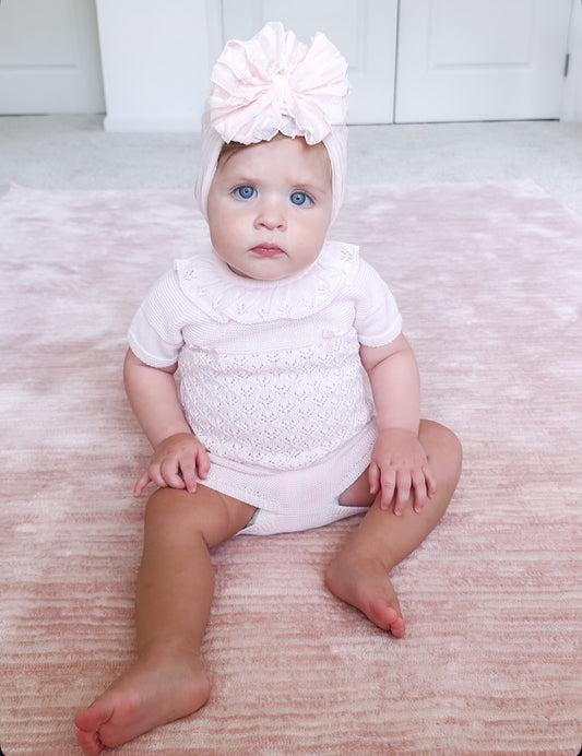 Bella Knit Set - Pink