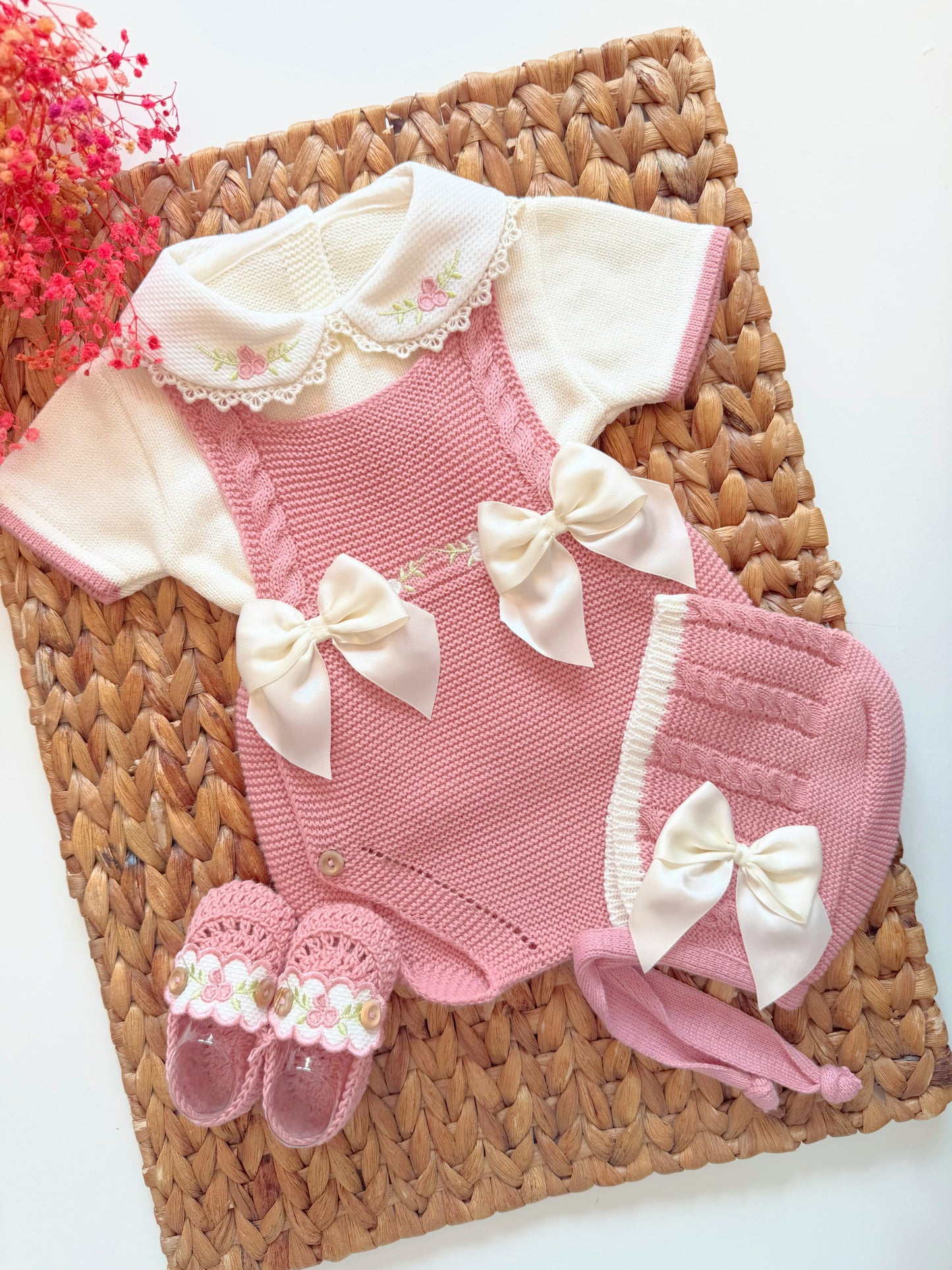 Sylvie Four Piece Set - Rosa Viejo