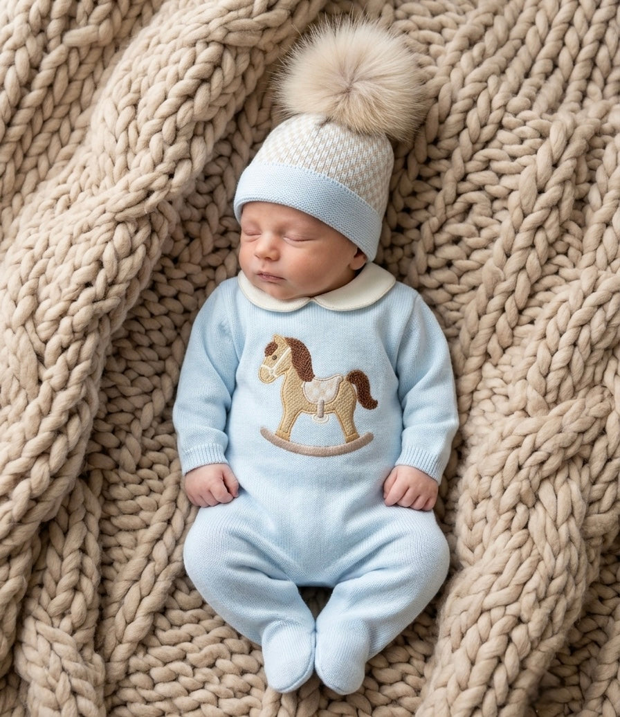 Rocking Horse Knit Set