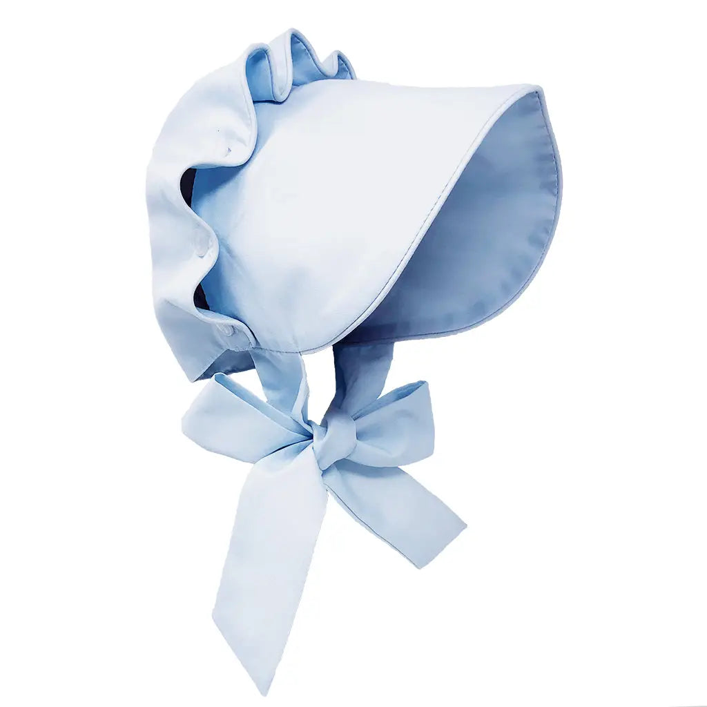 Blue Baby Bonnet - Ella Marina Baby