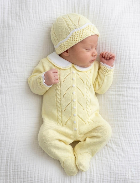 Valentino Set Yellow - Ella Marina Baby