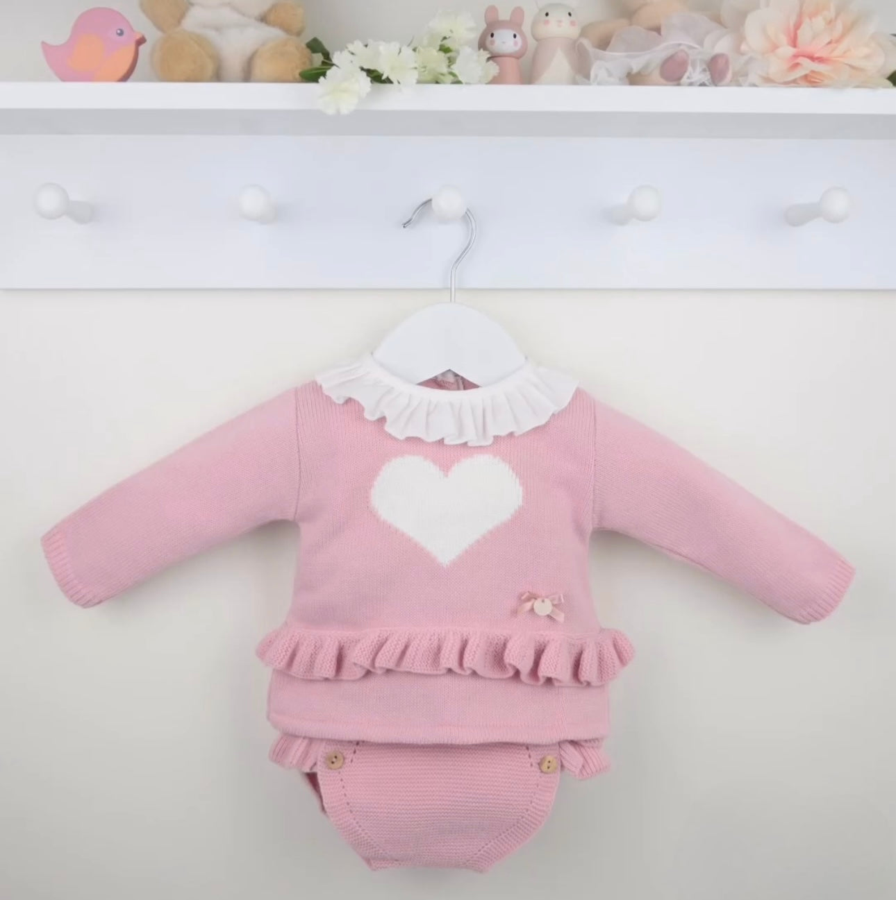 Heart Set - Dusky Pink