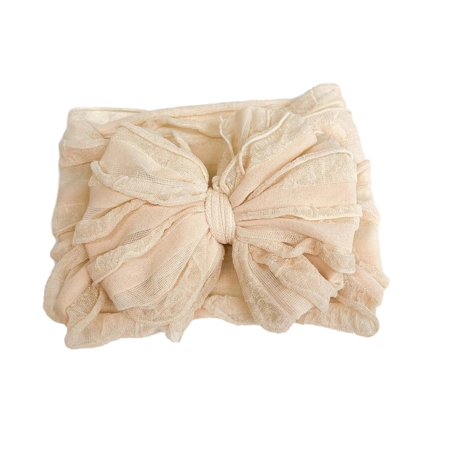 Sugar Cookie Ruffle Headband