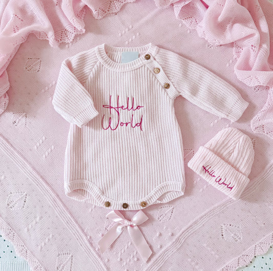 Hello World Set - Pink