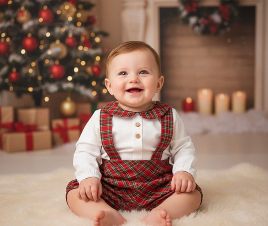 Spanish Tartan Overalls