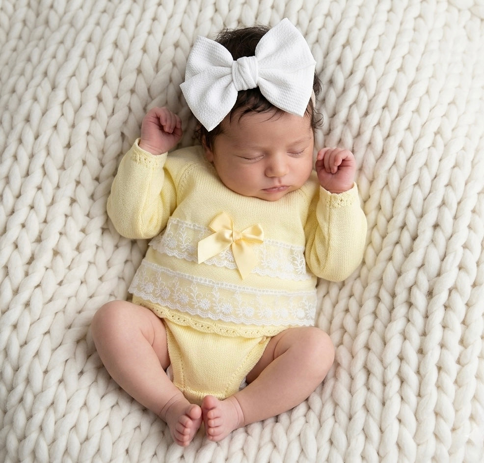 Arianna Set Lemon - Ella Marina Baby