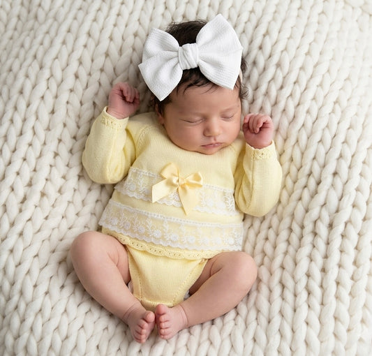 Arianna Set Lemon - Ella Marina Baby