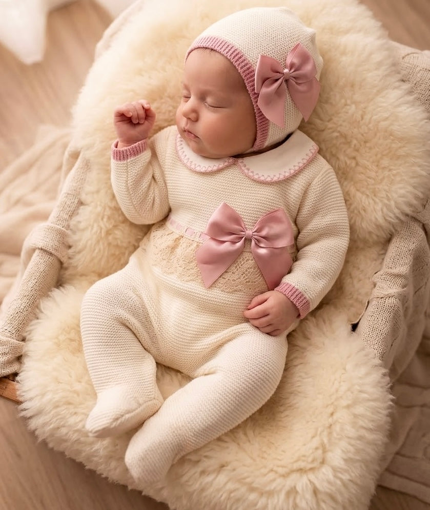 Rosabella Overalls Set - Perla Rosa