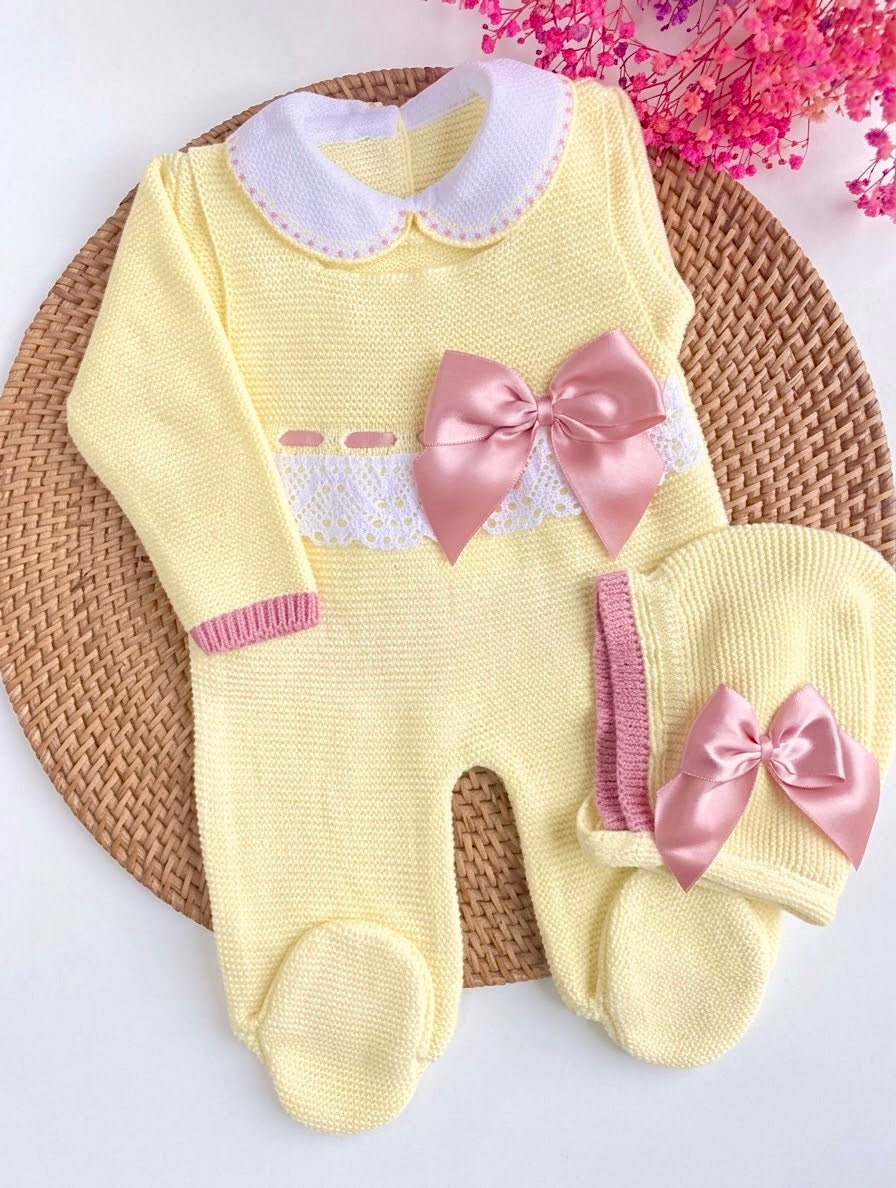 Rosabella Overalls Set - Amarillo