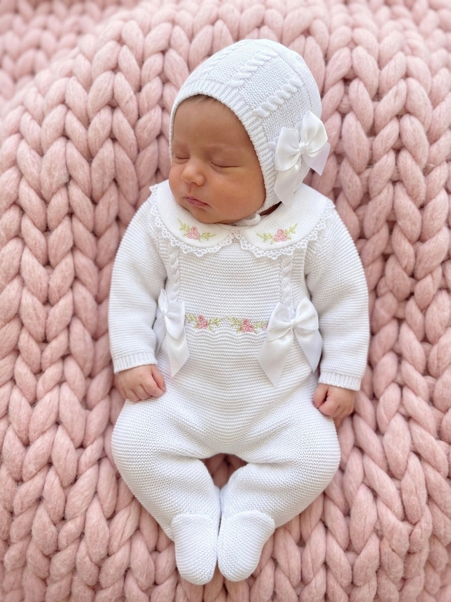 Sylvie Set - Blanco - Ella Marina Baby