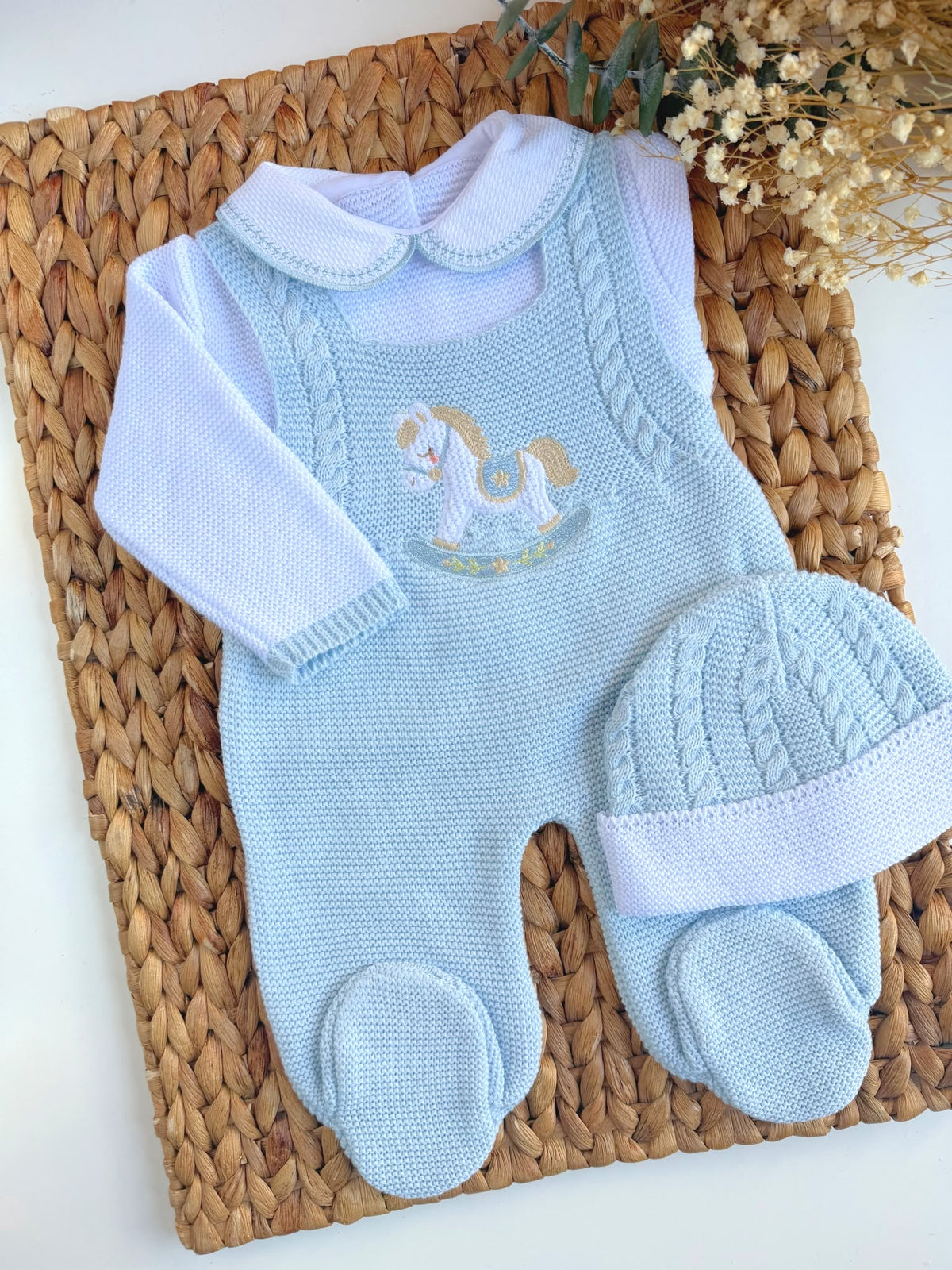 Rocking Horse Overalls - Azul