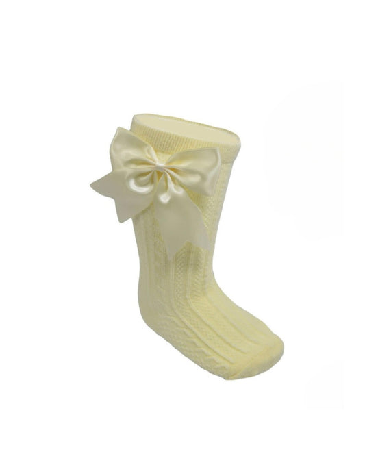 Lemon Knee Length Socks - Ella Marina Baby