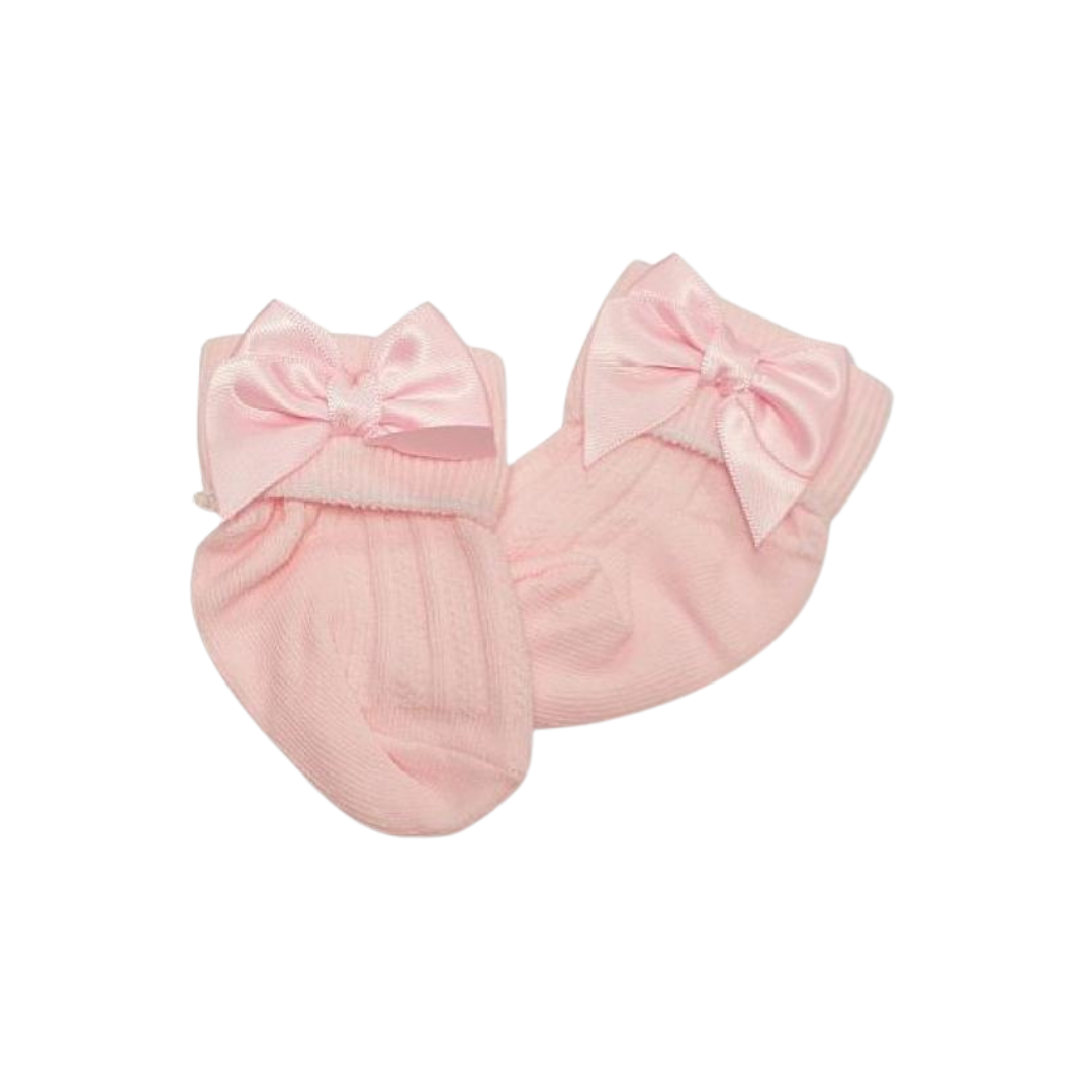 Newborn Ankle Socks - Pink