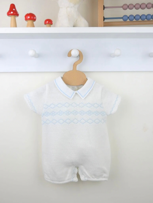 Ives Boys Knit Romper