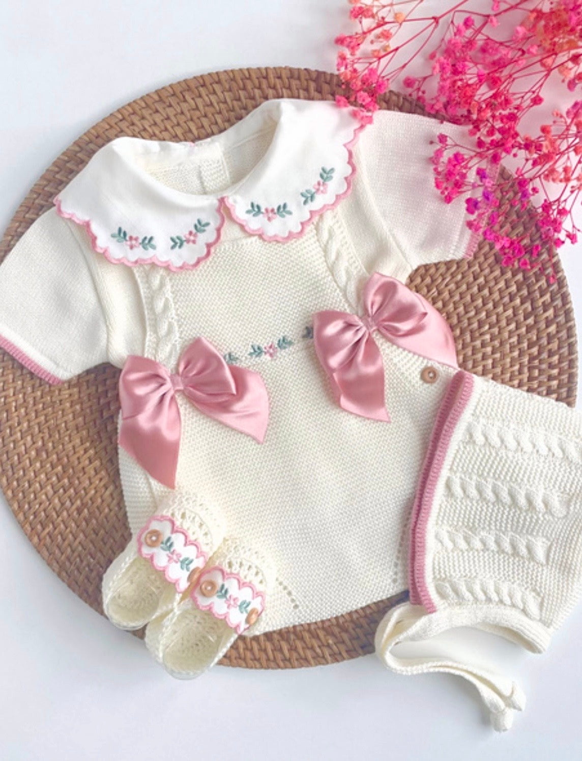 Flores Four Piece Set - Rosa Viejo