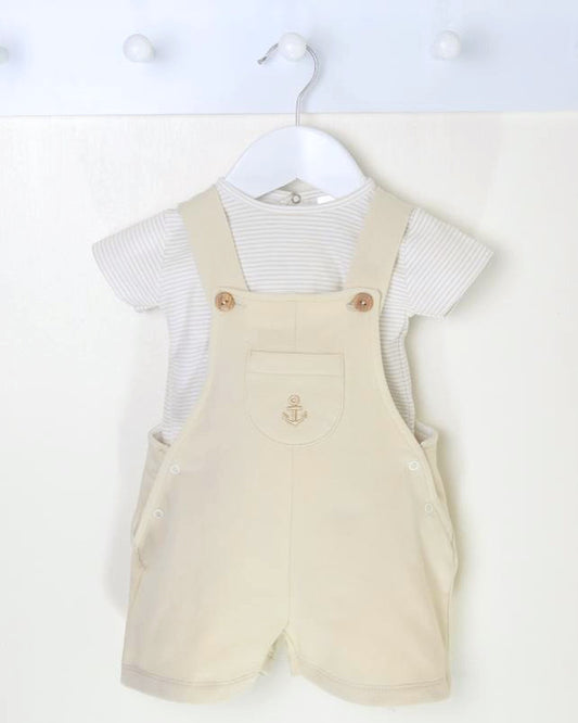 Sailor Overalls - Neutral - Ella Marina Baby