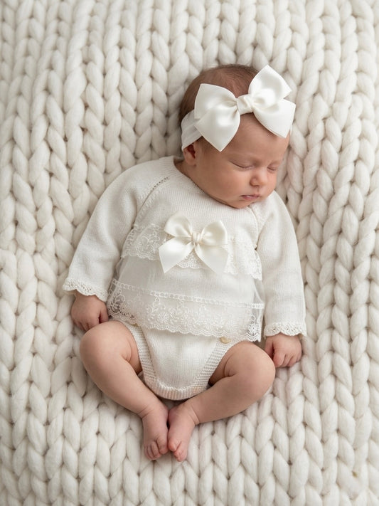 Arianna Set Ivory - Ella Marina Baby