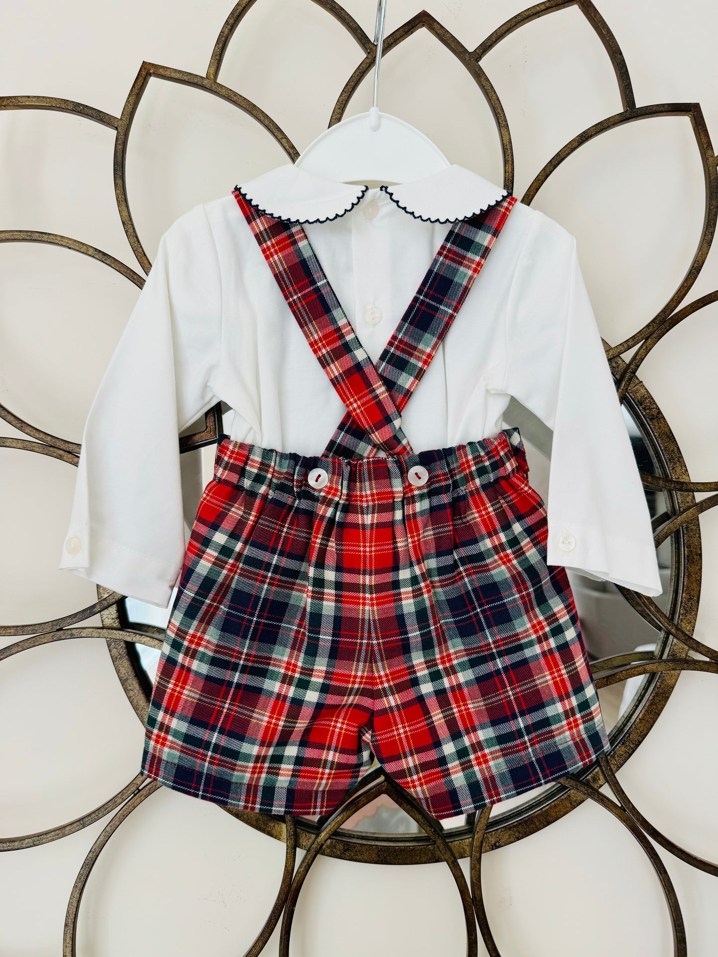 Portugese Tartan Overalls