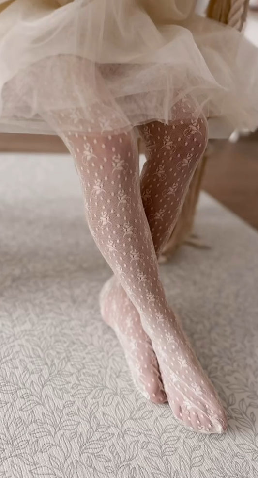 Condor Delicate Spanish Lace Tights