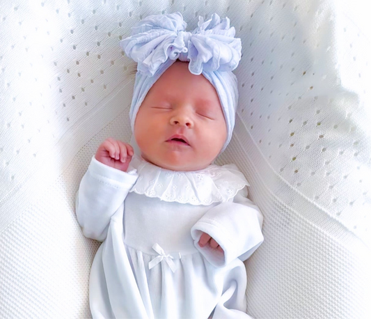 Lavender Ruffle Headband