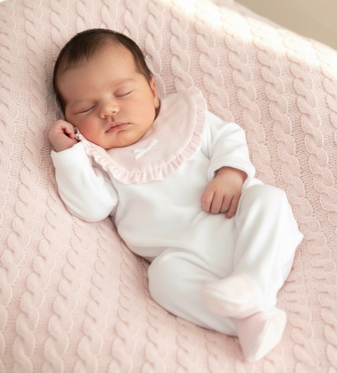 Pleated Collar Sleepsuit