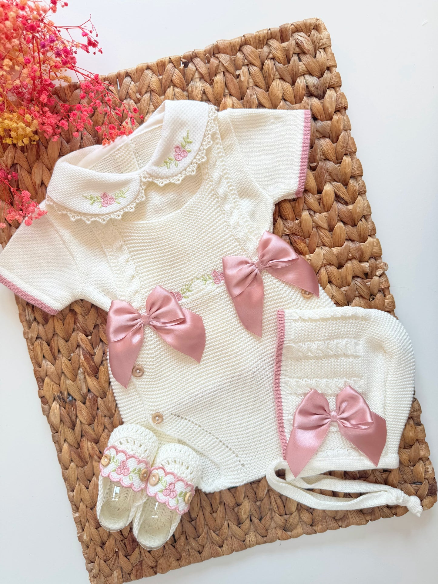 Sylvie Four Piece Set - Perla Rosa