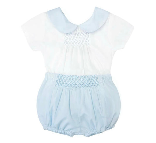 Boys Smocked Set - Ella Marina Baby