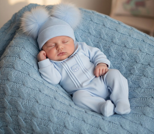 Classic Bear Sleepsuit