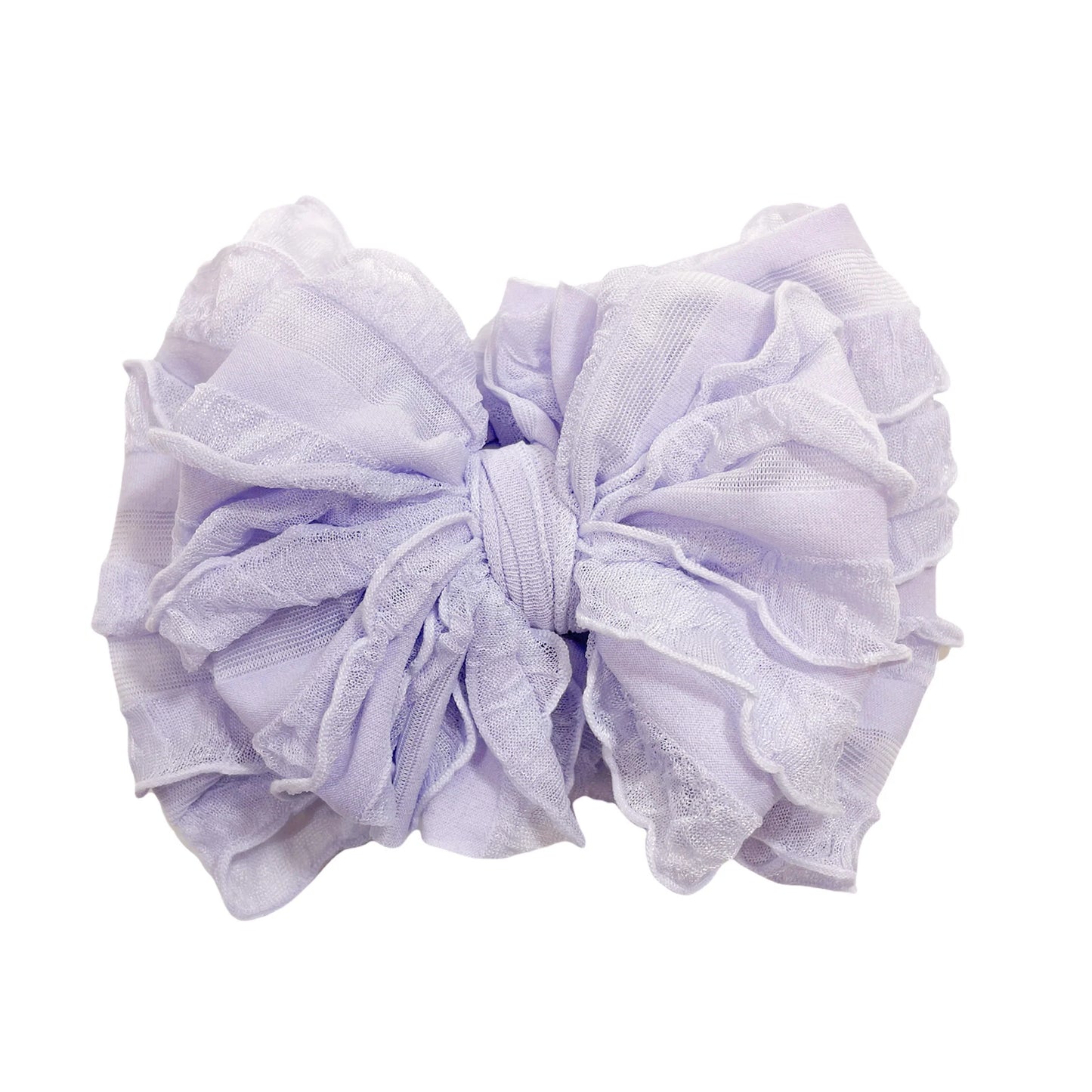 Lavender Ruffle Headband