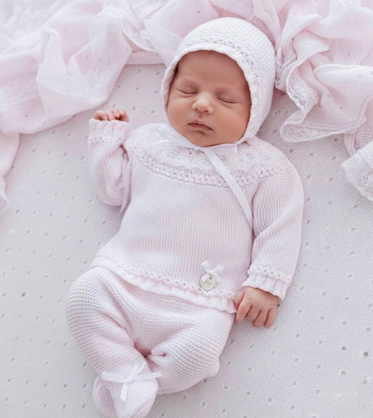 Antonella Outfit - Pink/White