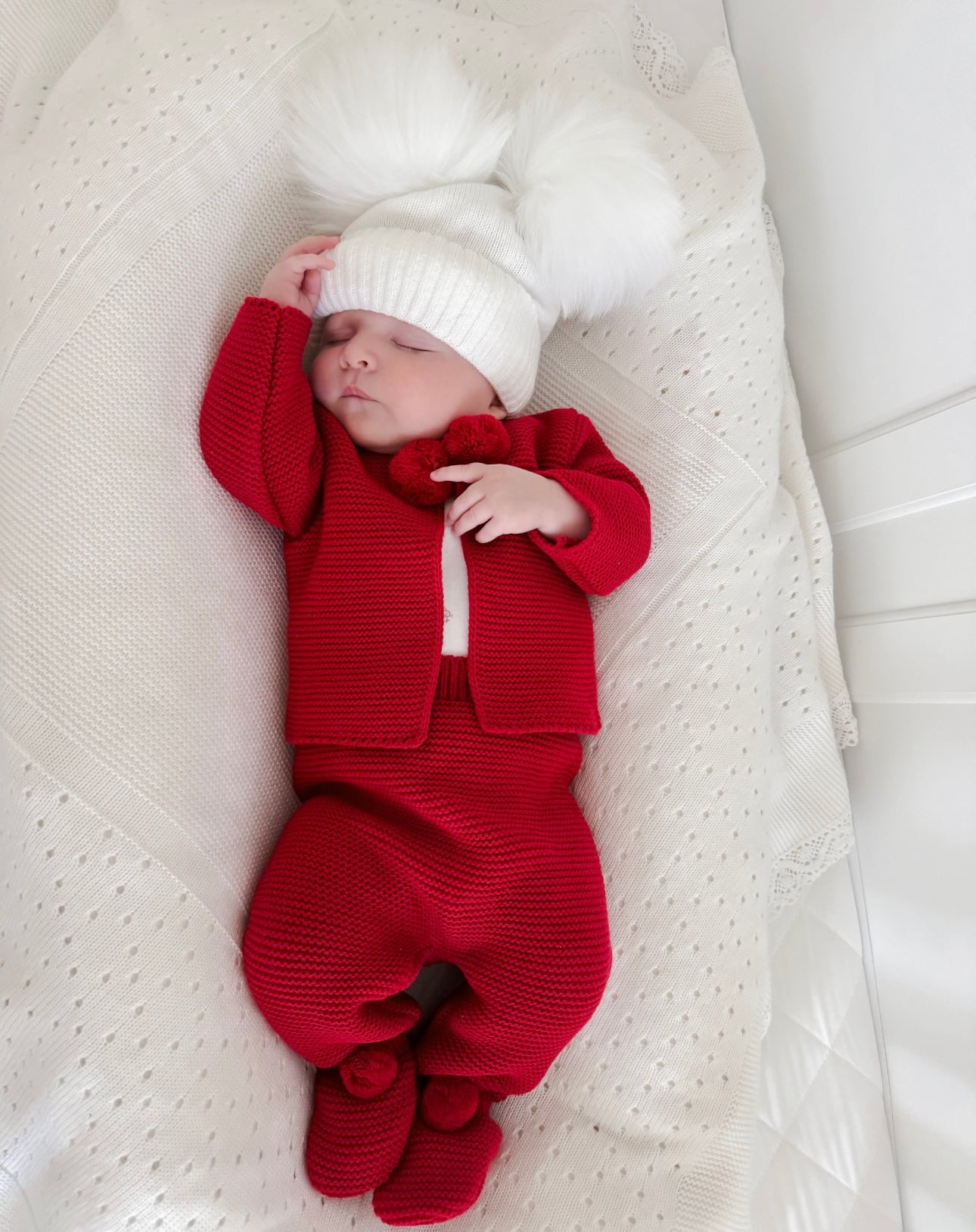 Red Pom Suit