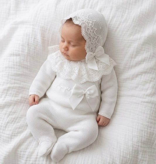 Liora Set - White - Ella Marina Baby
