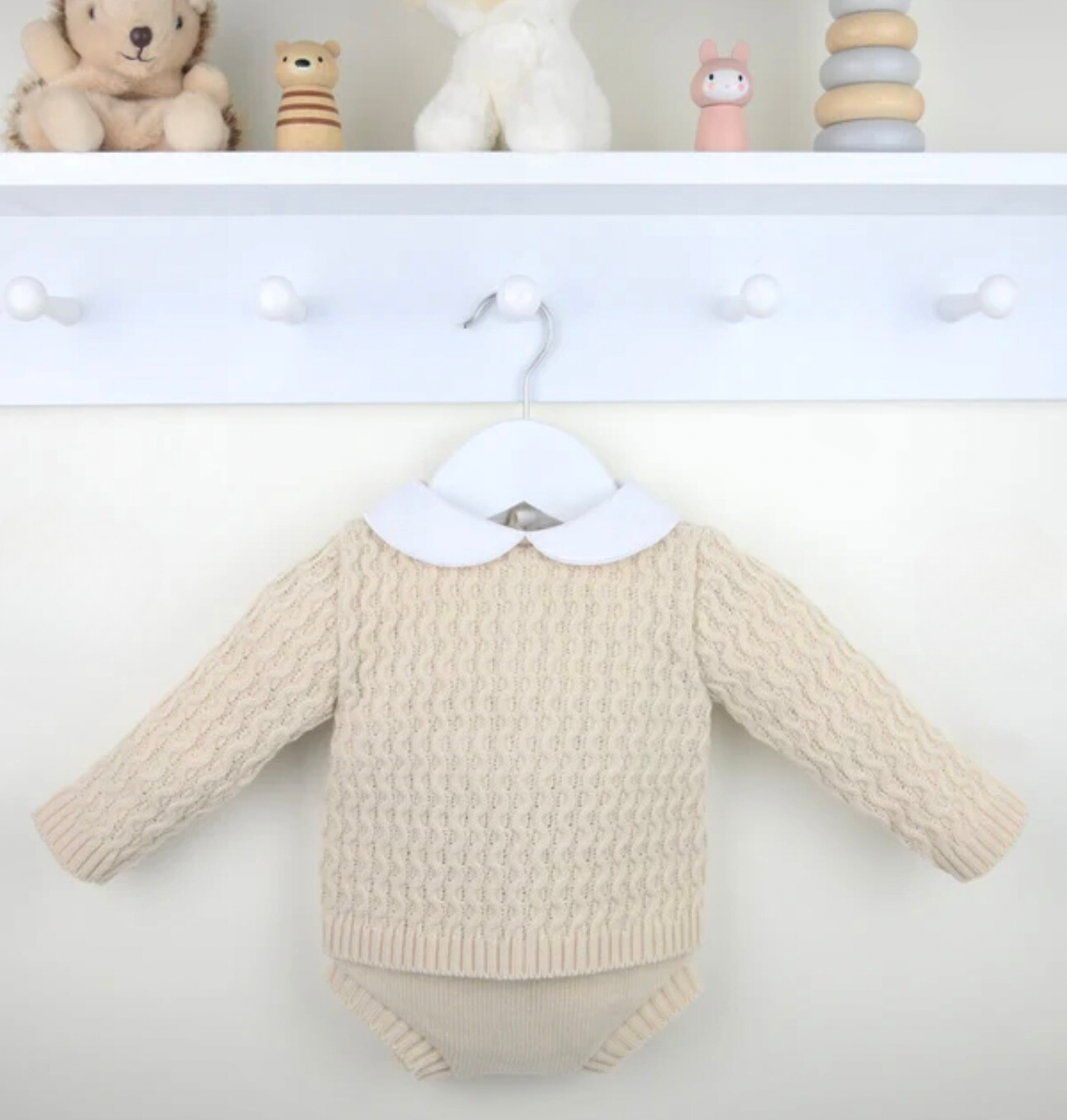 Hudson Knitted Set - Neutral