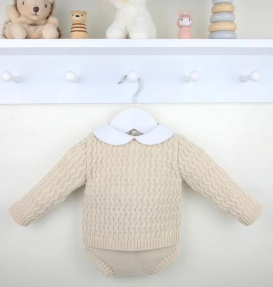 Hudson Knitted Set - Neutral