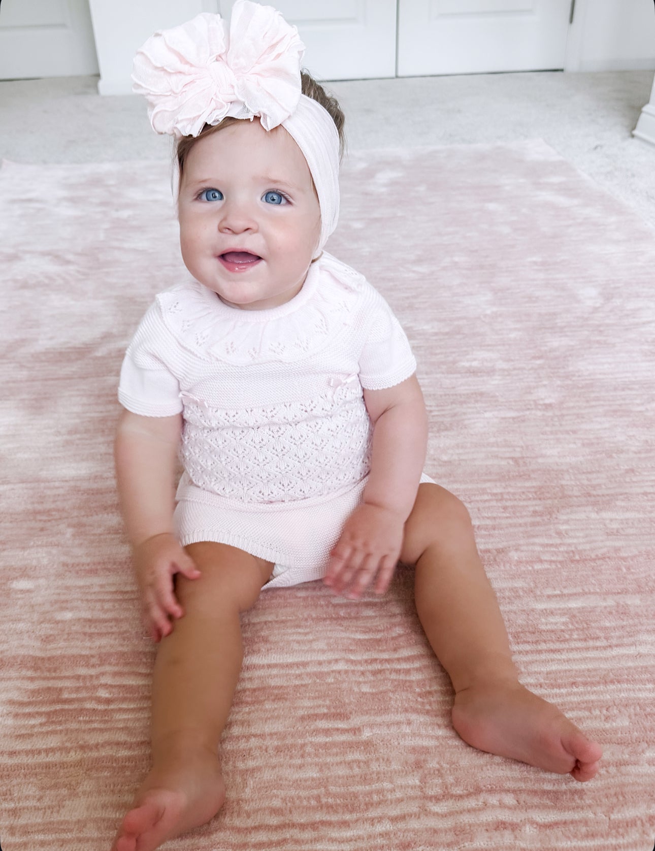 Bella Knit Set - Pink