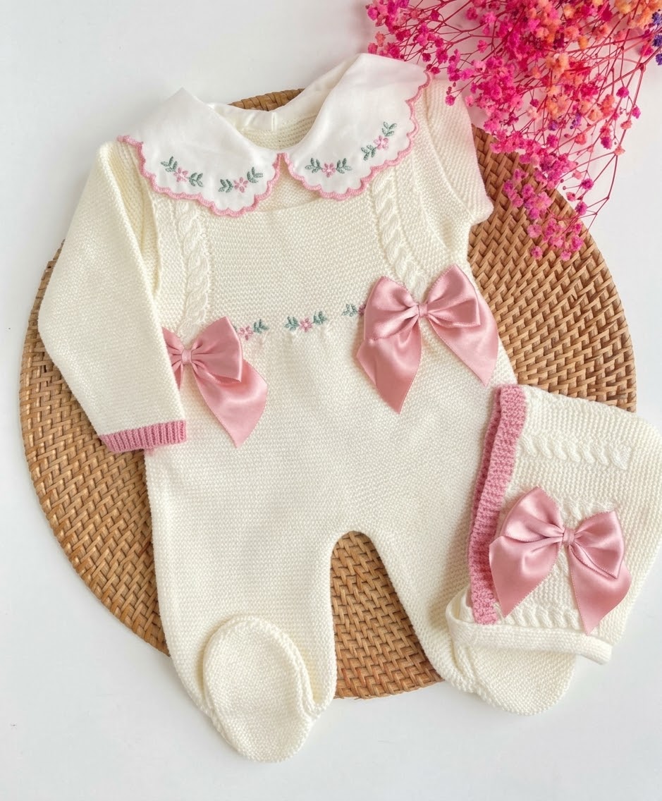 Flores Overalls - Perla Rosa