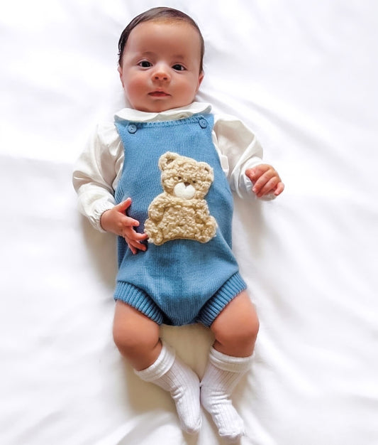 Teddy Overalls - Blue