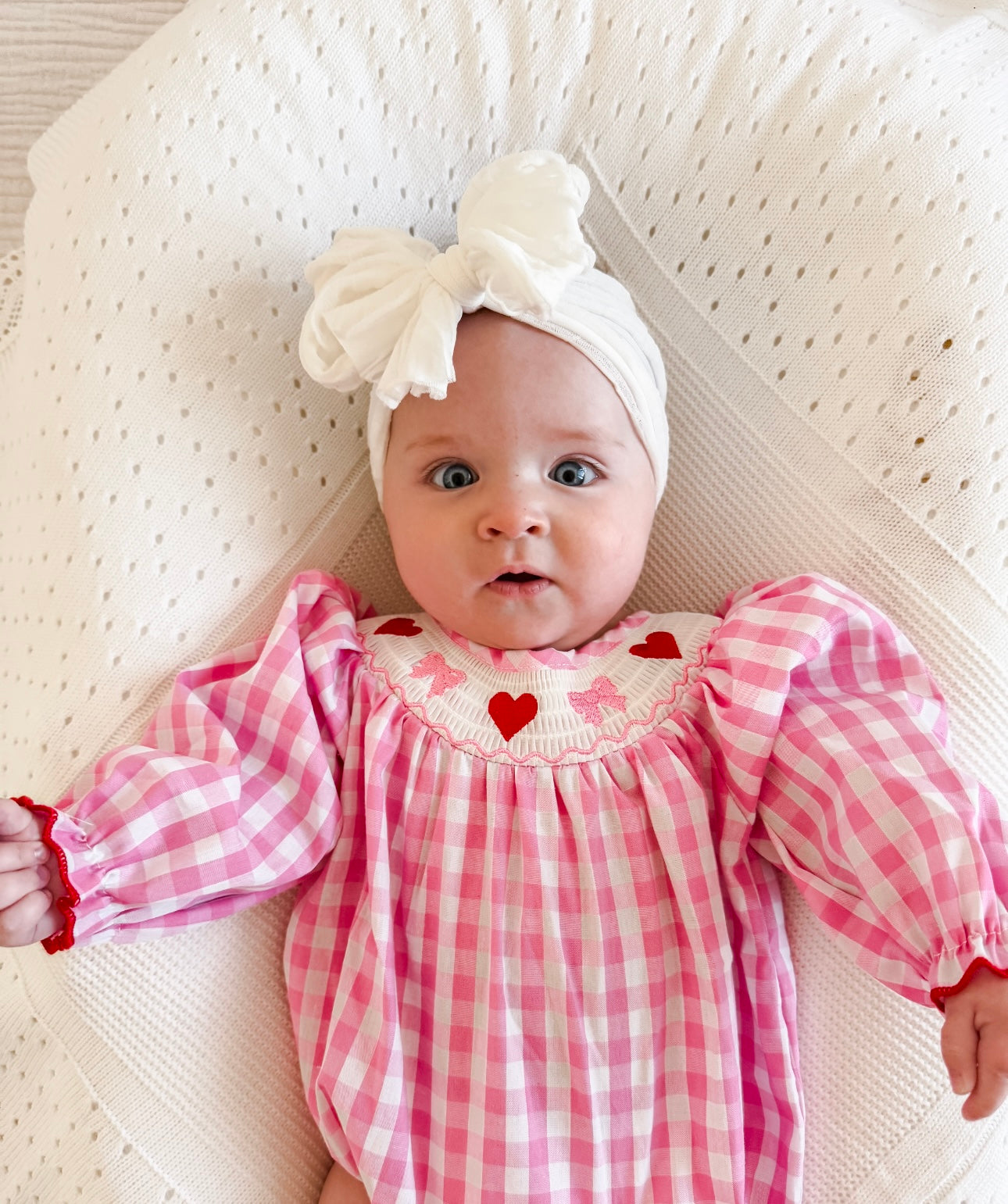 Valentine Hearts Romper