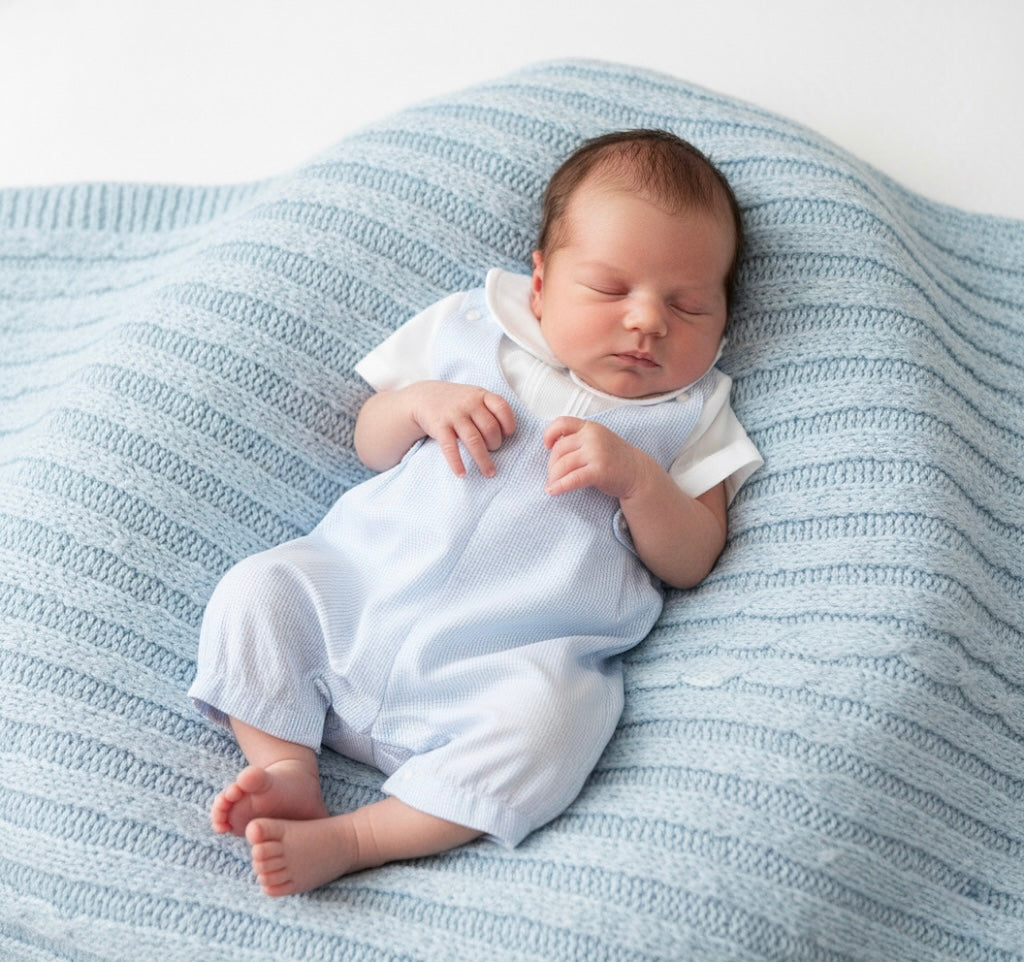 Baby Blue Romper
