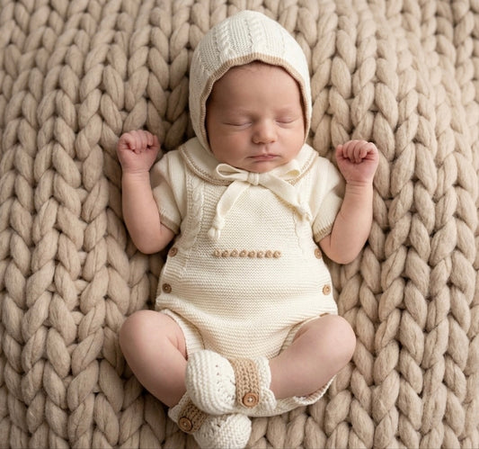 Nico Short Overalls - Cream/Gold