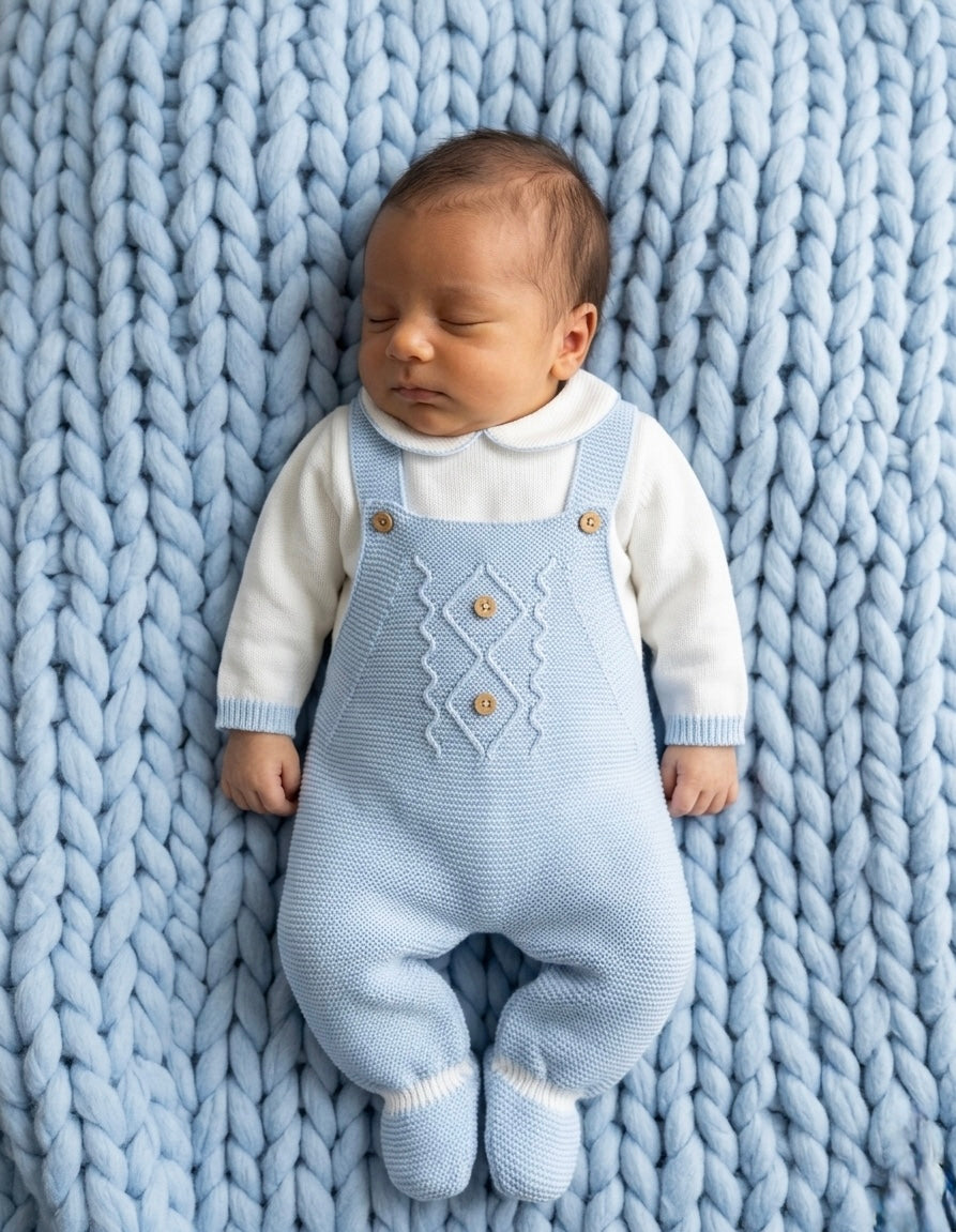 Nicolas Overalls - Ella Marina Baby
