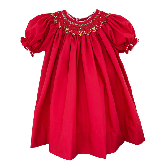 Smocked Holiday Dress