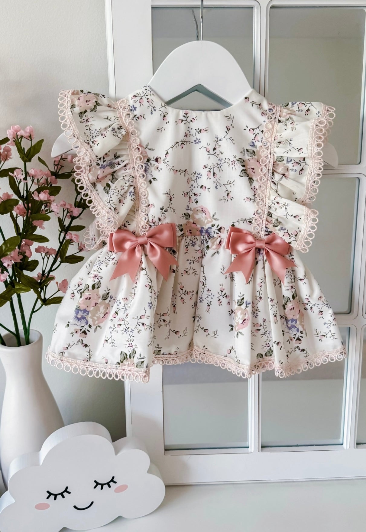 Vintage Floral Dress - Ella Marina Baby